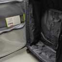 Kenneth Cole REACTION Rugged Roamer Lightweight Softside Expandable 8-Wheel Spinner Luggage, Black, 28-Inch Checked