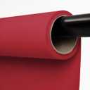 Kate Seamless Paper Backdrop Red Paper Backdrop Seamless Backdrop Paper Rolls (53''x32.8' Scarlet)