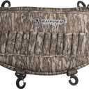 Cupped Waterfowl Deluxe Hunting Camo Hand Warmer, Fleece Lined Hand Warming Pocket with Exterior Shell Holders (One Size, Mossy Oak Bottomland Camo)