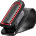 2 x Veharvim Sunglass Holder for Car (One-Handed Operation, Gentle & Secure Hold, Silicone Padded, Universal Fits Sunglass and Car Visor) - Sunglasses Clip for Car Visor