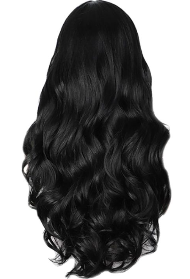 Princess Nini Black Wig Wavy 16" Long