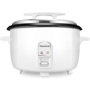 Commercial Rice Cooker, 46-Cup Rice Cooker, 9Qt Large Rice Cooker with Nonstick Inner Pot, Fast Cooking and Auto Keep Warm, with Rice Cup and Paddle, Easy to Clean, 1600W