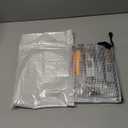 22 Pack Mechanical Carpenter Pencil Set with Sharpener 60 Refills, Automatic Center Punch, Carbide Scribe Tool, Eraser and Deep Hole Marker Pen, Heavy Duty Construction Pencil for Architect, With Pouch