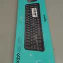 Logitech MK250 Bluetooth Wireless Mouse and Keyboard Combo: Fast & Easy Connectivity, Compact Wireless Keyboard, Ambidextrous Mouse, Durable Build - Windows/MacOS - Graphite