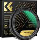 K&F Concept MC UV (Black Frame), Camera Lens Protection Filter for Fujifilm X100 Series -X100/ X100F/ X100S/ X100T/ X100V/ X100VI, 28 Multi-Coatings Waterproof HD Optical Glass UV Filter