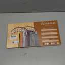 Legging Organizer for Closet, Metal Yoga Pants Hanger w/Rubber Coated 2 Pack w/10 Clips Hold 20 Leggings, Hangers Space Saving Hanging Closet Organizer for Closet Organizers and Storage-White