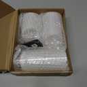 NURADA Flameless Candles with Remote Timer: 3D Wick Battery Operated Led Pillar Unbreakable Acrylic Fake Candle Set for Home Decoration Romantic Ambiance - Pure White 3 Pack (4" x 5" x 6")