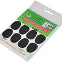 240Pcs Mouthpiece Patches Pads Cushions Saxophone Sax Mouthpiece Patches Pads Cushions Alto/Tenor Saxophone (Black)