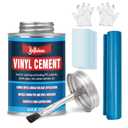 Vinyl Cement, Vinyl Glue for Inflatables, Waterproof Adhesive, High Strength PVC Cement for a Variety of Pool Liners, Tarps, Hot Tubs, Air Mattresses (4.4 oz.)