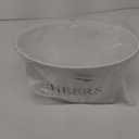4 Gallon Galvanized Bucket Beverage Tub Ice Bucket for Parties 1 pcs Large Metal Bucket with Handles Drink Cooler Beer Drink Galvanized Tub Cooler Tin Bucket for Cocktail Bar Mimosa Bar Supplies (White Bucket)