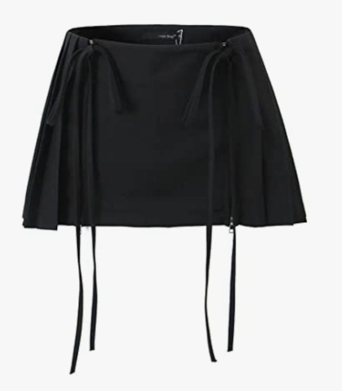 Mini skirt, Qelvarine Black, L