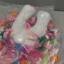 Easter Wreaths for Front Door, Easter Bunny Door Wreaths Easte Bunny Butt Wreath Decorations Cute Rabbit Garland Spring Decoration Farmhouse (Pink Series)