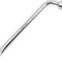 YXQ Car Spare Tire Lug Wrench for Jack 21mm/0.83" L Type Hexagon Slotted End Socket Repair Tool