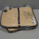 Big Hippo Dining Chair Cushions & Kitchen Chair Cushions Memory Foam Seat Pad with Lumbar Support Pillow - Thickened Non-Slip Rubber Back, Elastic Bands for Home/Office/Outdoor Seats (Black-Set of 1)