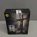 Jesus Crucifixion Building Blocks Set, Compatible Lego Religious Christian Toy Gift for Adults & Kids, Bible Story Model for Home Church Office Decor, 588 PCS