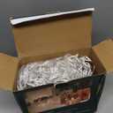 1332 LED 132ft Christmas String Lights Outdoor, 12 Modes Dimmable Curtain Lights with 296 Drops, Waterproof Fairy Lights with Timer for Bedroom Window Holiday Wedding Home Xmas Decor, Multicolor