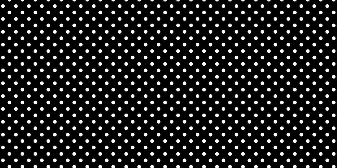 Fadeless Bulletin Board Paper, Fade-Resistant Paper for Classroom Decor, 48 x 12, Classic Dots-Black & White, 1 Roll