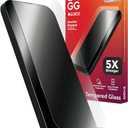 ZAGG Glass Elite Screen Protector for iPhone 16 Pro - 5X Stronger, Reinforced Edges, Ultra-Strong Tempered Glass, Scratch Resistant, Anti-Smudge, Easy Installation, InvisibleShield, Eco-Friendly, 1 Piece