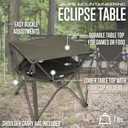 ALPS Mountaineering Eclipse Portable, Compact Camping and Game Table with Carry Bag, One Size