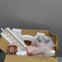 Meulife Potty Training Seat, Upgrade 2 in 1 Potty Training Toilet for Toddler, Toddler Toilet Seat for Boys Girls with Support Bar, AntiSlip Pad and Step Stool (Pink)