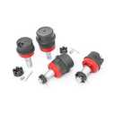 10626 Ball Joints Kit Compatible with Jeep Wrangler JK 2007-2018 Greaseable Fittings 2 Upper & 2 Lower Ball Joints Kits