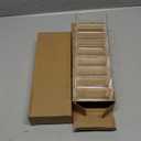 Seitop 2 Pack Detachable Makeup Organizer, 8 Compartments Acrylic Cosmetic Storage Jewelry Display Boxes, Clear Drawer Organizers Case for Dresser Vanity Bathroom Kitchen