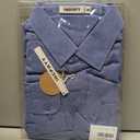 Men's Button Down Shirt Casual Oxford Shirts Untucked Dress Shirt for Men Long Sleeve Button Up Shirt with Pocket, Medium , Blue 