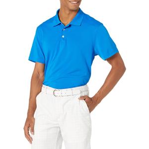 Amazon Essentials Men's Slim-Fit Quick-Dry Golf Polo Shirt - Discontinued Colors (XX-Large, Metallic Blue)