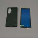 SSLOTSCASE for Samsung Galaxy Z Fold 7 Slim Case with Stand & Hinge Protection & Screen Protector, Support Wireless Charging, Men Women Rugged Protective Case Cover for Samsung Z Fold 7 5G 2025, Green