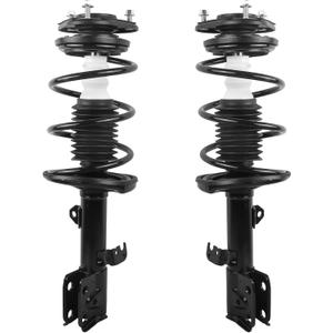 MOSTPLUS Pair Front Complete Shocks Struts Coil Spring Assemblies 472598 472597 Compatible with 2009-2013 Toyota Corolla 1.8L 4-Door