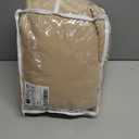 8ft Khaki Stretch Tablecloth for Rectangular Tables - Flared Wrap Design, Waterproof, Wrinkle-Resistant, Washable - Ideal for Weddings, Parties, Banquets & Table Protection (96" x 30" (Rectangular))