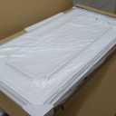 Art3dwallpanels 12 Pack Drop Ceiling Tiles, 2x4 Ft PVC Decorative 3D Wall Panel, Glue Up Ceiling Covering Panels for Basement Kitchen Bathroom, 24x48 Inch, Cover 96 Sq. Ft, White