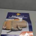 6 Pack XL Anti Cat Scratch Furniture Protector - Couch Protector from Cat Claws w/Twist Pins - Heavy Duty, Strong, Clear, Easy-to-Apply Scratching Deterrent and Shield for Sofa