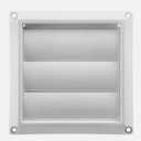 1475W White Plastic Vent 3 Inch Replacement for Lambro OEM