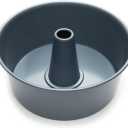 Fox Run Non-Stick Angel Food Cake Pan With Removable Bottom, 10 x 10 x 4.5 Inch Tube Cake Pan