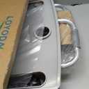 Foldable Walker with TrayLightweight Folding Walker with 5" Wheels Height Adjustable Aluminum Standard Walkers for Seniors up to 350 lbs