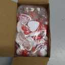 60 Pcs Heart Vase Fillers Resin Heart Gems Ornaments with Flatback  Table Scatter Decorations for Wedding Party, Home Decor, Mother's Day