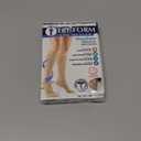 Truform 20-30 mmHg Compression Stockings for Men and Women, Knee High Length, Closed Toe, Beige, Medium (Medium (1 Pair))