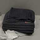 100% Cotton Bath Towels, 24x48 Pack of 6 Towels, Quick Dry, Highly Absorbent, Soft Feel Towel, Gym, Spa, Bathroom, Shower, Pool, Luxury Soft Towels (Grey, 24x48-6 Pack)