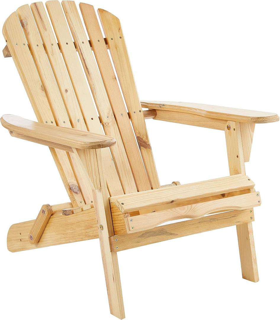 W Home NE2136NCHAIR Adirondack Chair, Wood