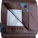 GREEN LIFESTYLE Heavy Duty Tarp Waterproof  Covers Supplies & Equipment (10x12)