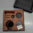 54mm Espresso Tamping Station For Breville Espresso Machine Accessories Rosewood Tamper Stand & Portafilter Holder