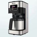Sboly 1429 
Thermal Coffee Maker 8 Cup, Programmable, Drip with Strength Control, Stainless Steel with Timer & Automatic Start, Reusable Filter Included