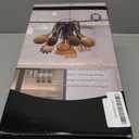 Rotating Utensil Holder with 3 Compartments & Cork Bottom  Premium Matte White Metal + 9-Piece Acacia Wood Kitchen Utensil Set  Countertop Organizer for Cooking Tools, Housewarming & Holiday Gifts