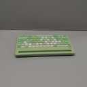 HUO JI Wireless Keyboard Multi-Device, Bluetooth and 2.4G Dual Mode for iPad, Switch to 3 Devices for Cellphone, Tablet, PC, Smart TV, MacBook iOS Android Windows, Green