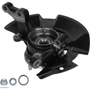 Front Left Steering Knuckle & Wheel Bearing Hub Assembly for 2011-2013 Hyundai Sonata L4 2.4L, w/o Sport Suspension, Driver Side