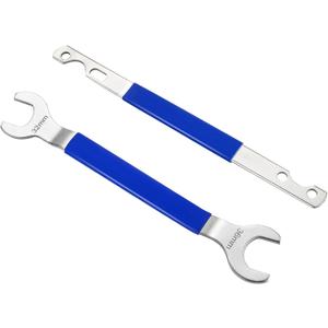 32mm & 36mm Fan Clutch Wrench Set | Fan Clutch Removal Tool Kit, 2 PCS Water Pump Pulley Holder Tool Kit for BMW, Ford, GM, Dodge, Chevrolet, Jeep - Essential Nut Water Hub Removal