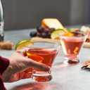 GLING Martini Glasses, 8 oz.,Stemless, Set of 4, Cocktail Glasses for Liquor, whisky, Margarita, Great for Parties, Weddings and All Occasions, Bar, Gift, Crystal Clear Glassware