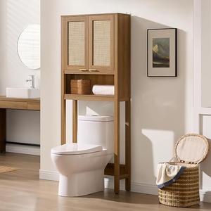 SICOTAS Over the Toilet Storage Cabinet, Rattan Door Bathroom Organizer, 
Product Dimensions	9.13"D x 26.45"W x 66.92"H