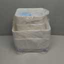 Planterhoma Self Watering Plant Pots for Indoor Plants 7 inch, 4 Packs Rectangle Self-Watering Planters with Drainage Hole, White African Violet Pots for Devil's Ivy, Spider Plant, Orchid, Herb